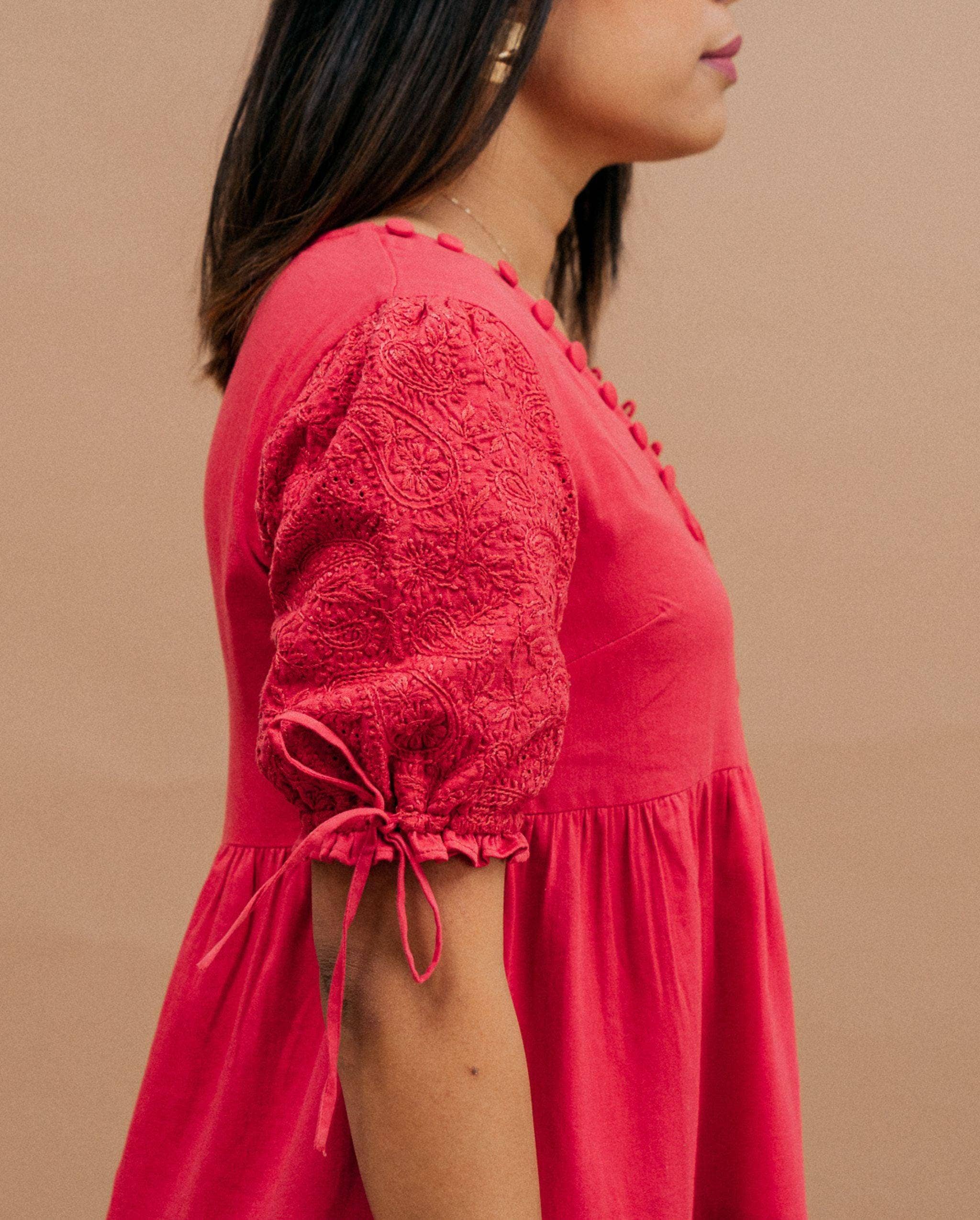 Kaasida | Women Fashion Boutique - Wholesale Dress - Women's - Gulnari Flowy Mini Dress3