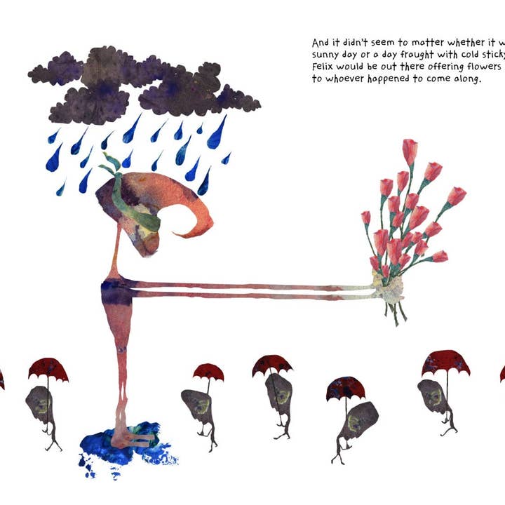 The Art of Seth - Vente Affiche d'art - Rain or Shine - Impression d'art - Peinture abstraite