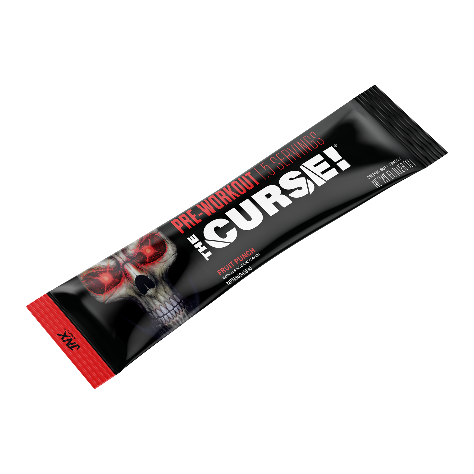 JNX Sports - Wholesale Oral Supplement/Vitamin - JNX Sports® The Curse Pre Workout Powder Single-Serve Stick2