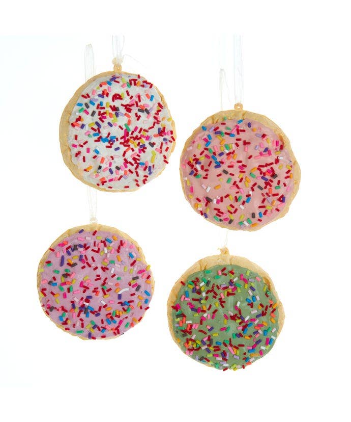 Kurt S. Adler, Inc. - Wholesale Ornament set - Sugar Cookies Ornaments, 4 Assorted