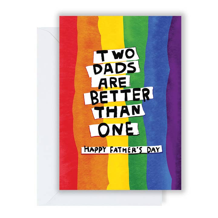 Dos papás son mejores que uno para venta al por mayor de The Playful Indian