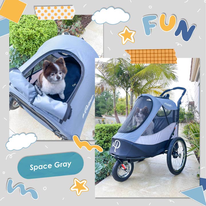 Only An Ocean Europe - Wholesale Pet Carrier - Cat/Dog - Petique Trailblazer Pet Jogger36