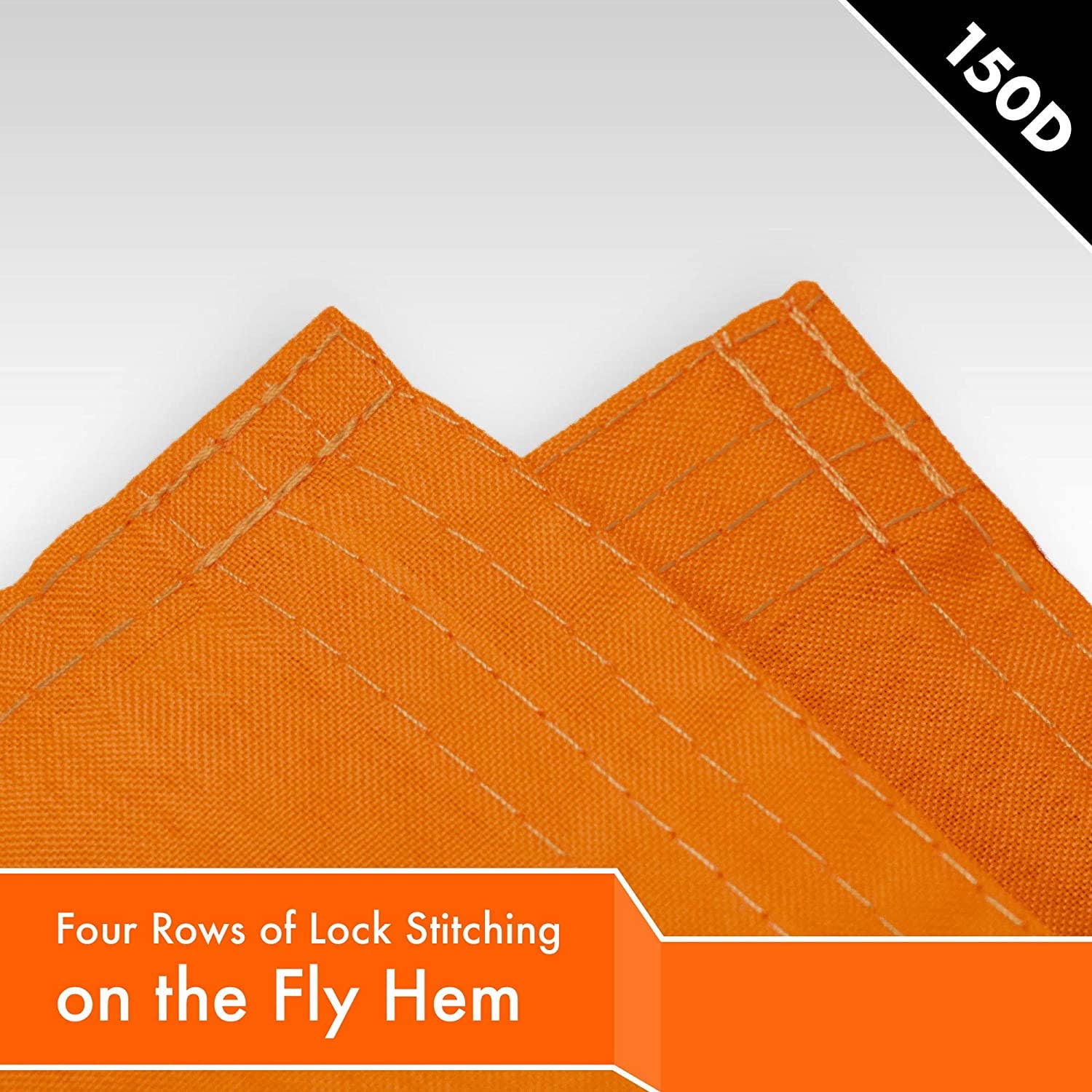 G128 - Vente Drapeaux - Drapeau orange uni G128 | 3 x 5 pieds | Imprimé 150D - intérieur/extérieur, couleurs vives, œillets en laiton, polyester de qualité, beaucoup plus épais et plus durable que le polyester 100D 75D4