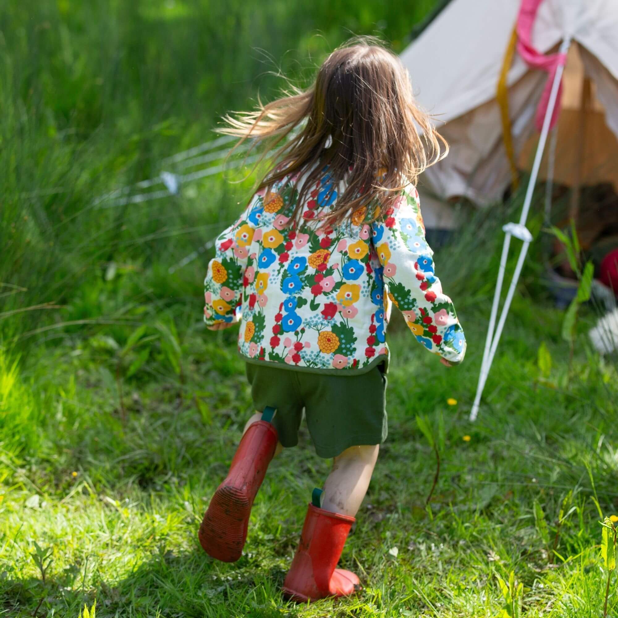 Flora And Fauna Reversible Collarless Spring Jacket for wholesale on Faire14
