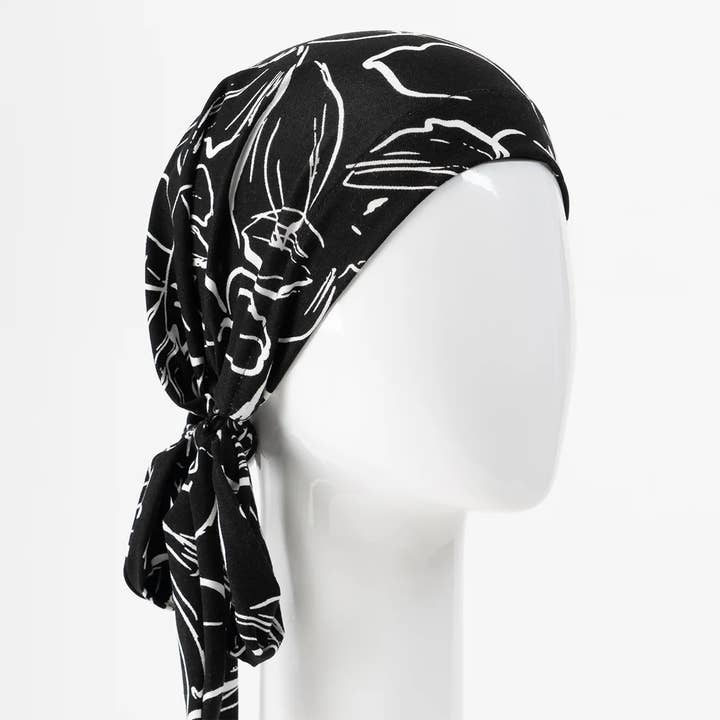 Women Chemo Scarf with Ties| Darcy for wholesale by Sibelle