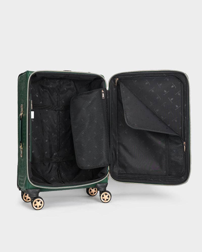 Tote&Carry - Wholesale Luggage - Apollo 2 Suitcase 2 Piece Set in Emerald Green7