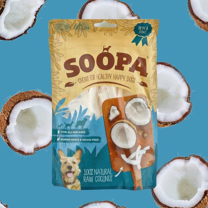 Naturlige kokosnøddetygger for engroshandel hos Soopa Europe