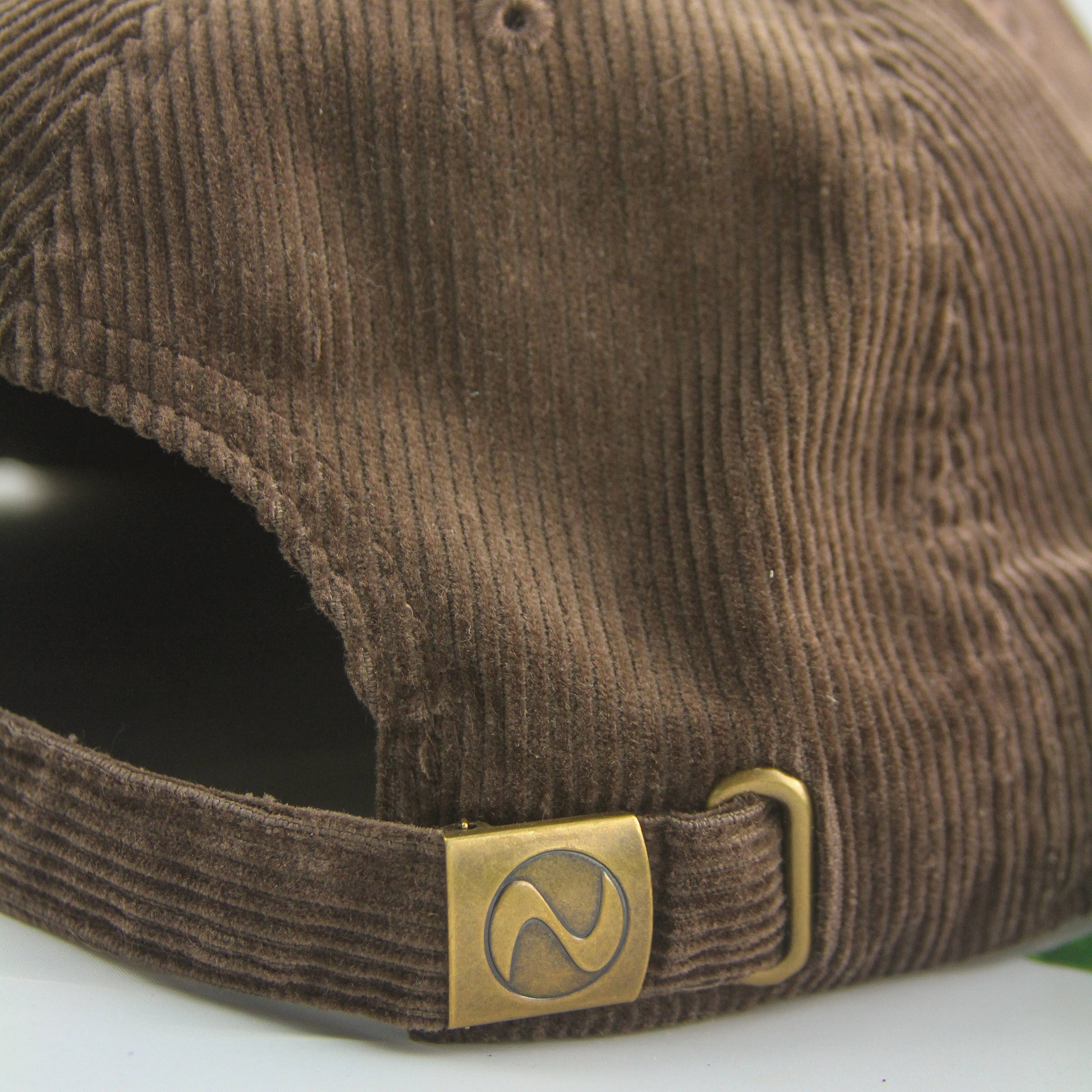 SewGenesis - Wholesale Flat Brim Cap - Unisex - Mountain Patch Corduroy Hat1