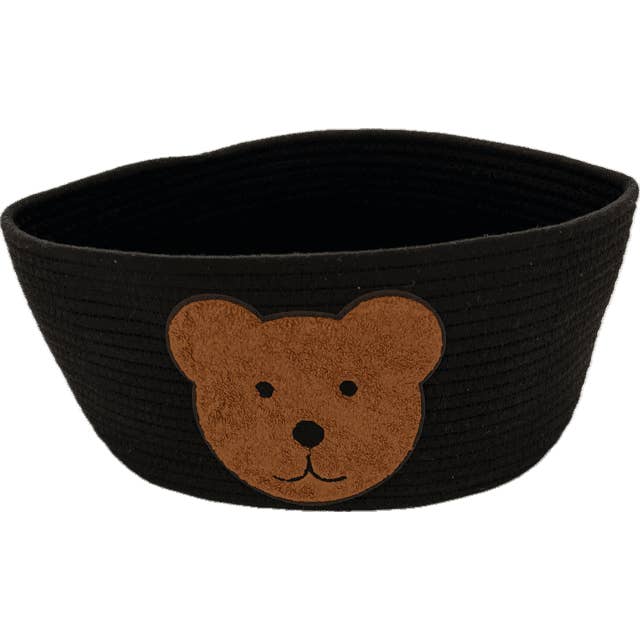 Björnsvart bomullsrepkorg för wholesale av Baby Bundle