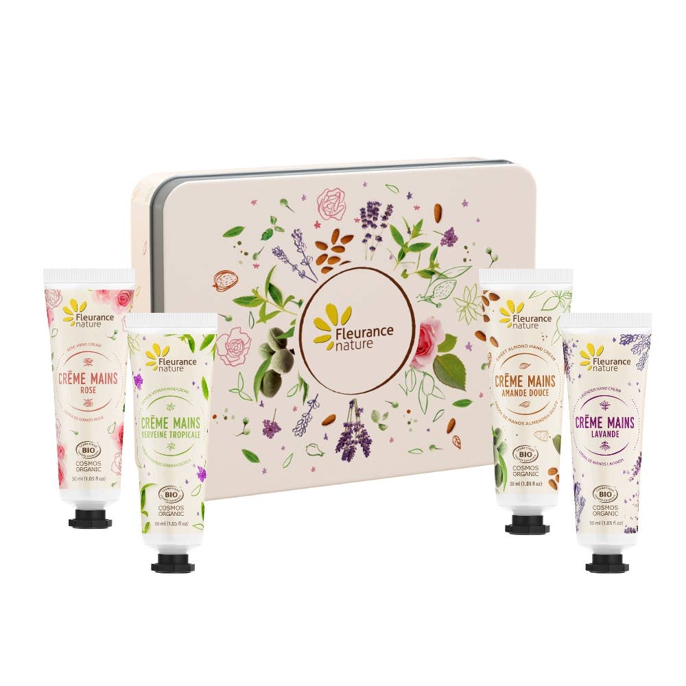 Fleurance Nature - Wholesale Gift Box - Beige hand set instant softness1