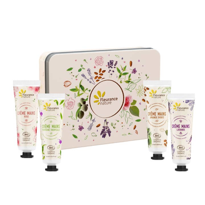 Fleurance Nature - Wholesale Gift Box - Beige hand set instant softness1