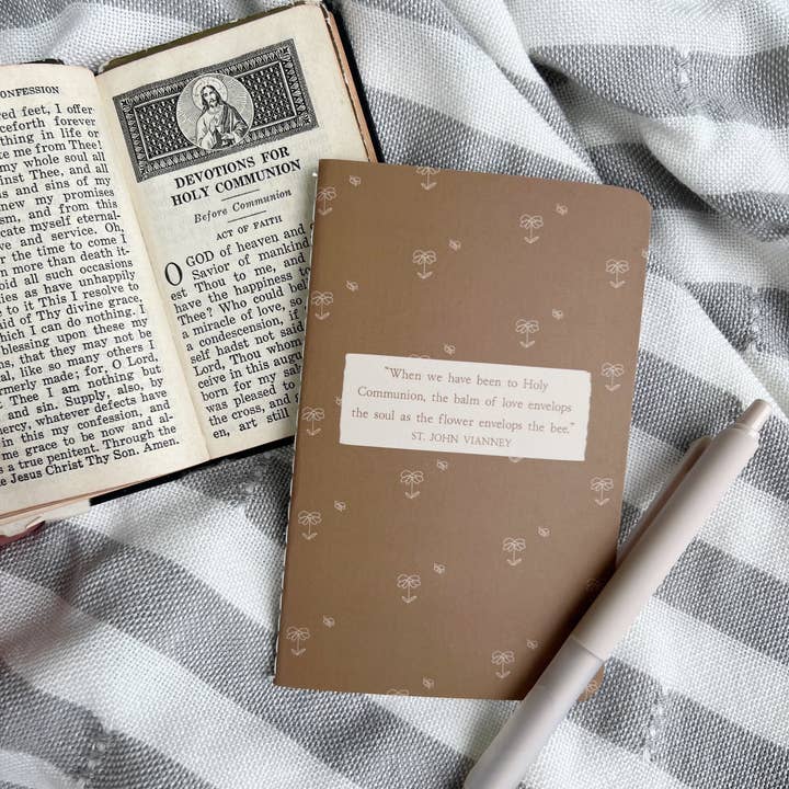 Holy Mass Pocket Journal for wholesale by Abundance of Grace