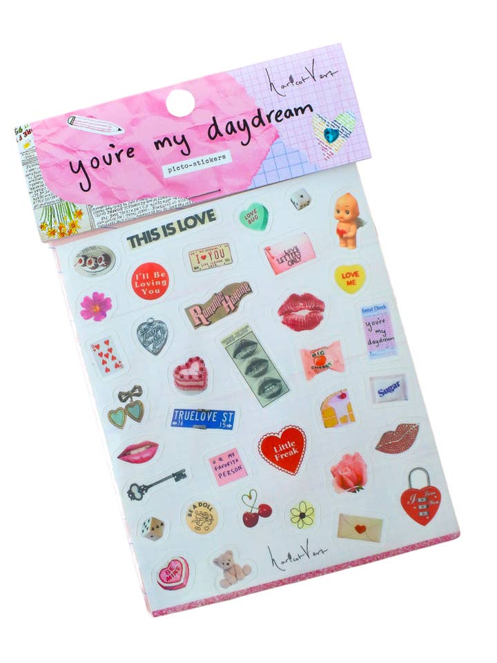 sei il mio sogno ad occhi aperti picto-adesivi per la vendita all'ingrosso da parte di Haricot Vert