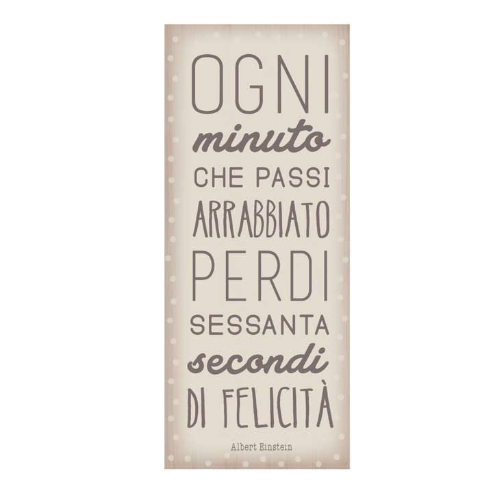 Dekorativ plakett Targa Arredo - Arrabiato från Dekori för wholesale av Dekori