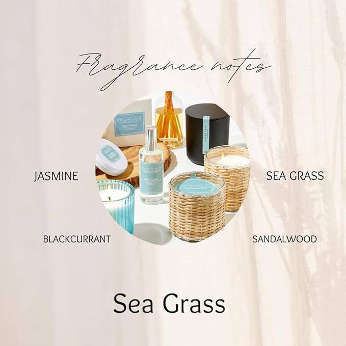 Hillhouse Naturals/Field+Fleur - Wholesale Perfume/Eau de Toilette - Sea Grass Fragrance Mist 4oz Ctn.6