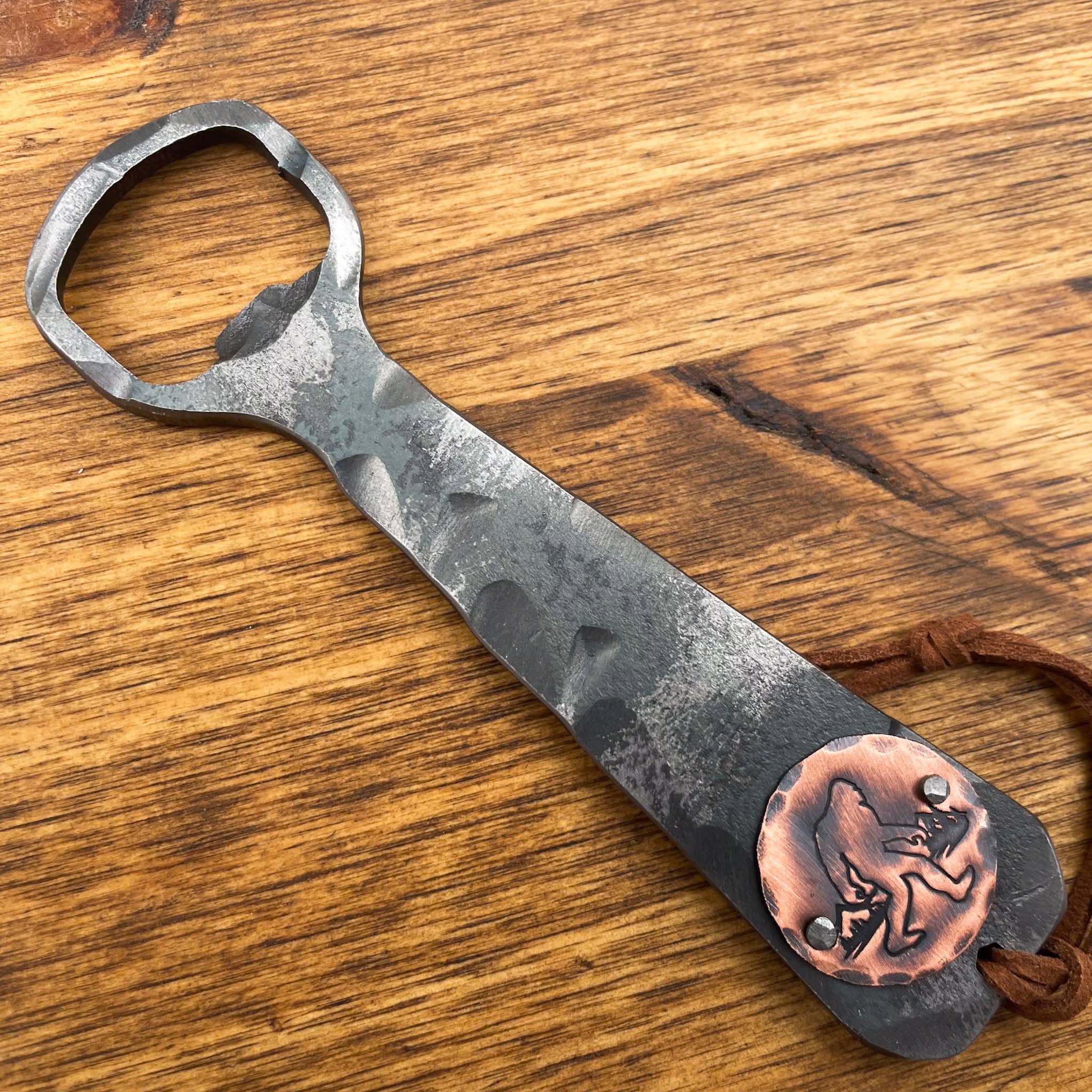 Cold Stream Design Co. - Wholesale Bottle/Wine Opener - Forged Steel Handheld Bottle Opener - Handmade in USA5