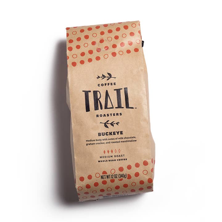Buckeye Medium Roast Coffee Beans from Nicaragua, Sumatra for wholesale by Trail Coffee Roasters