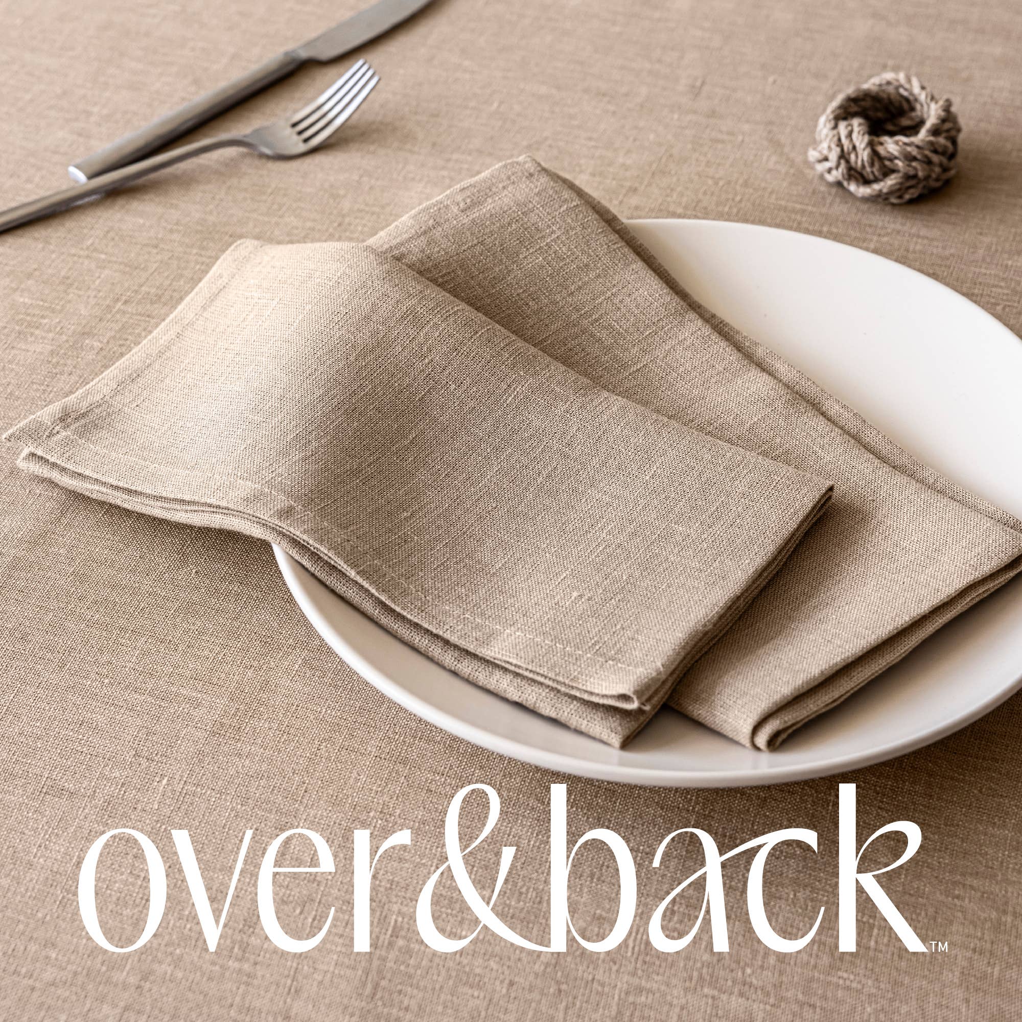 over&back - Wholesale Tablecloth - 100% Linen Tablecloth – 70x1089