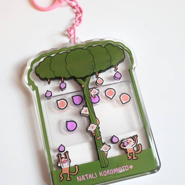 Natali Koromoto - Wholesale Keychain - Unisex - "Fig Feast" Keychain
