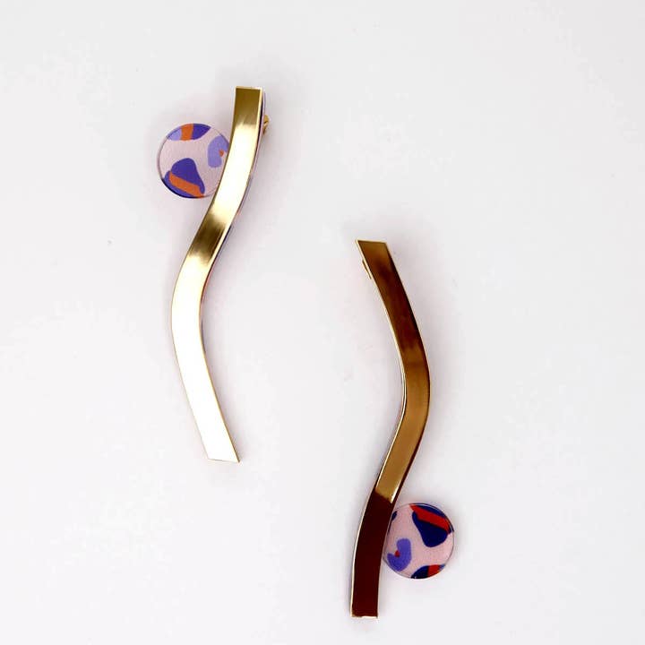 HELMUT PARIS - Wholesale Dangle Earrings - La Cisé Fleuri Earrings