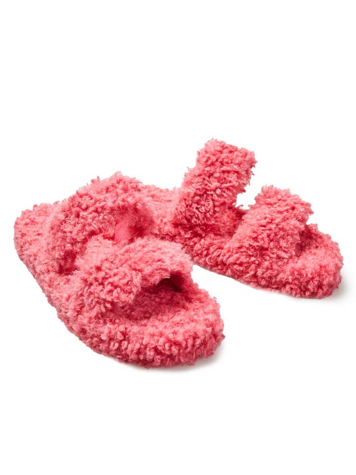 Sherpa Slide Slipper for wholesale by Violet & Brooks