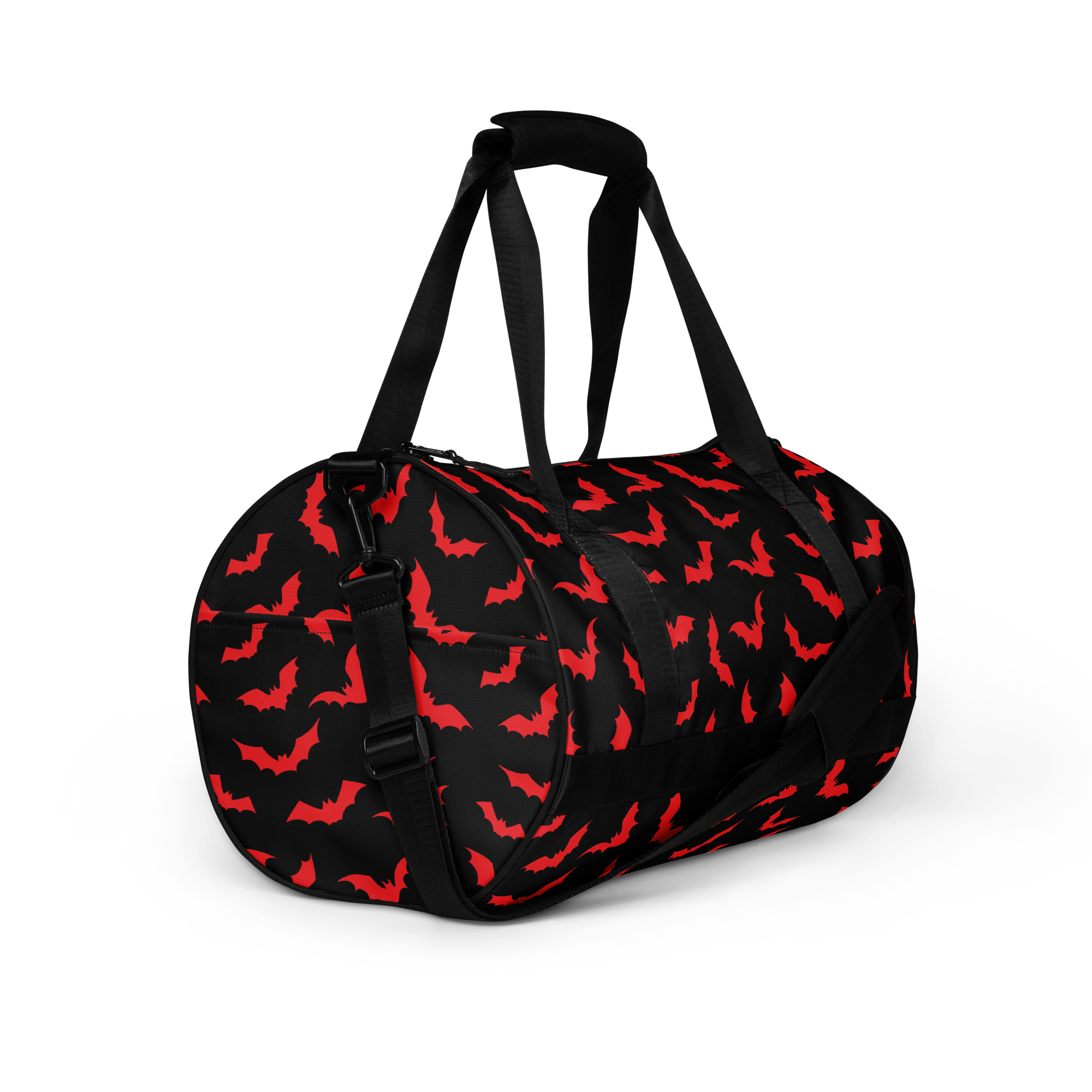 Goth Cloth Co. - Wholesale Weekender Bag - Women's - Bloody Bats Gym Bag6