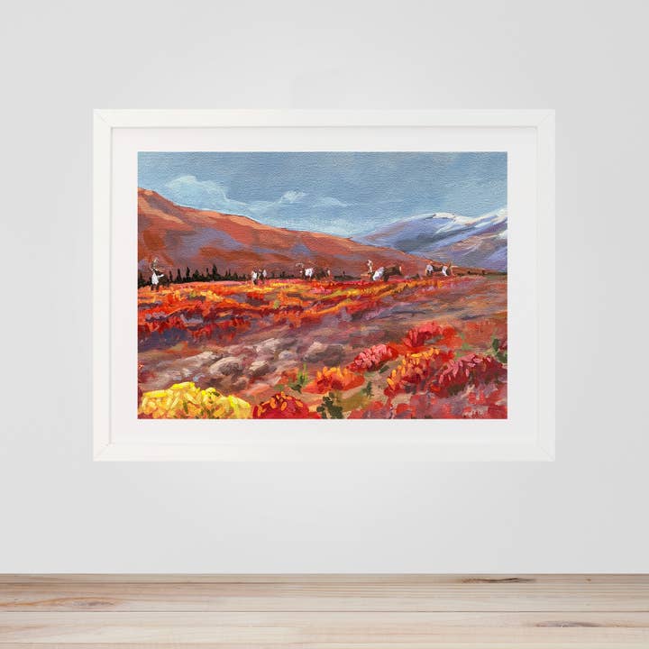 Lauren Simpson Art - Wholesale Art Print - Denali Bloom Print