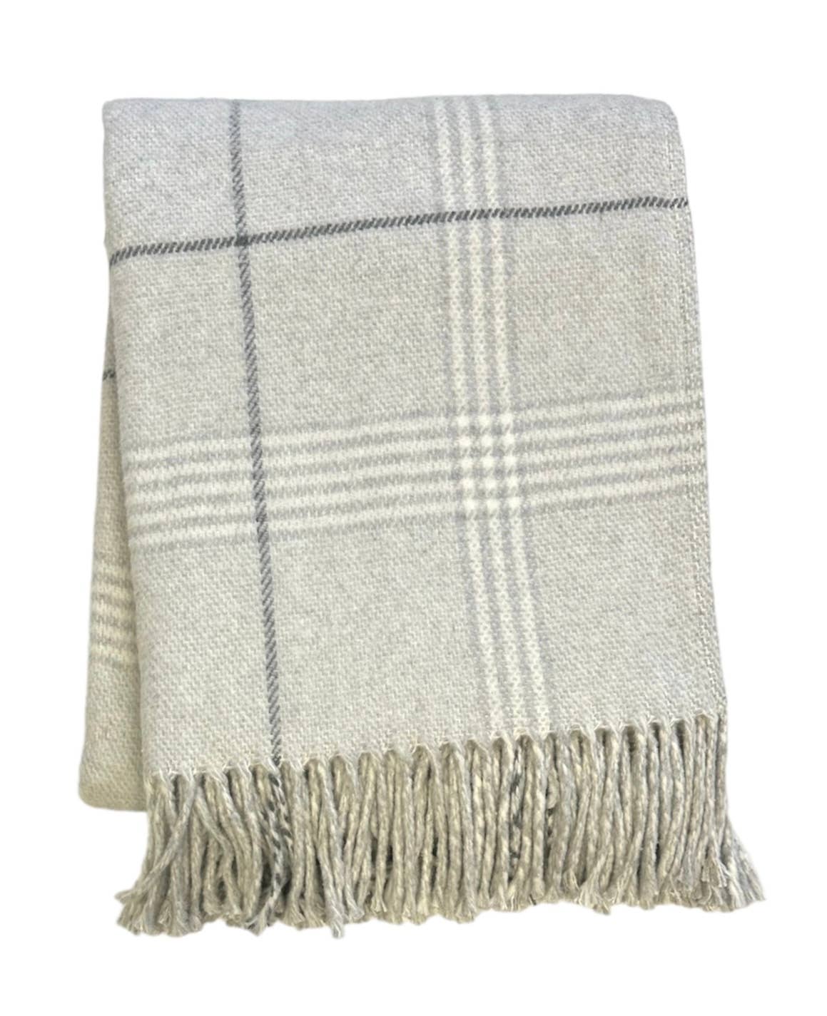 A Soft Idea - Wholesale Throw Blanket - 408 - Windowpane Plaid Throw6