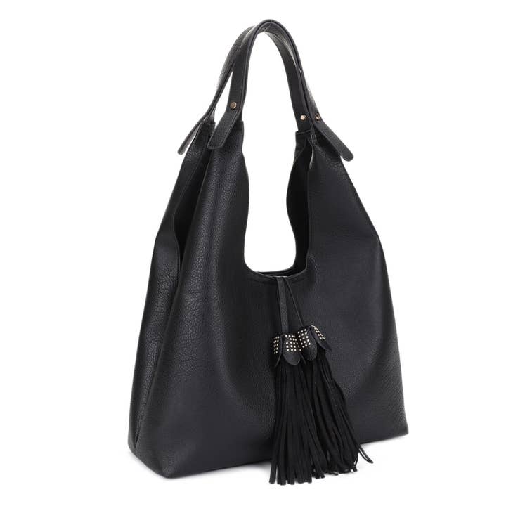 MiMi Wholesale - Wholesale Shoulder Bag - Women's - EE85228 Kai Three compartments Hobo with Tassel13
