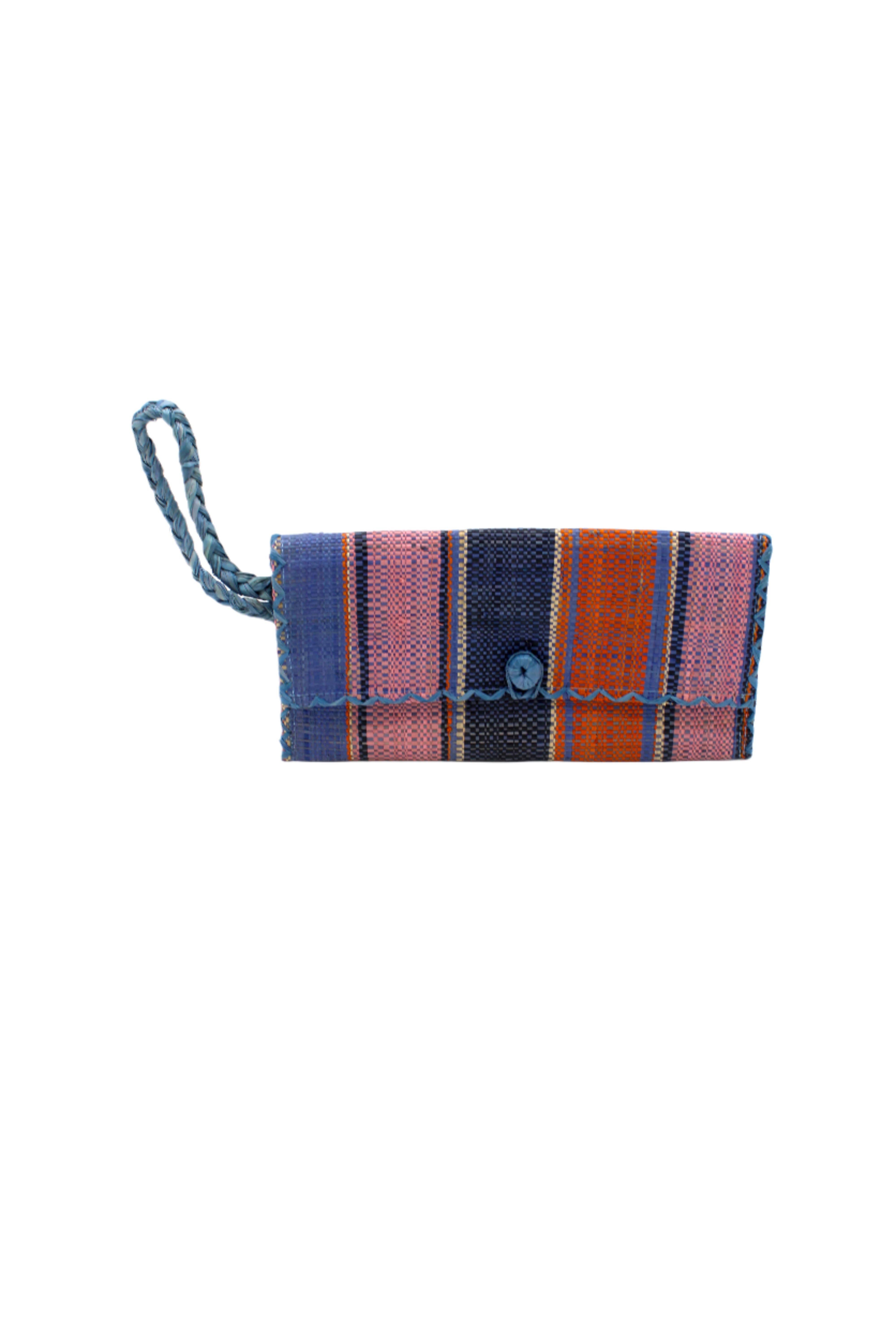 Shebobo – wholesale Clutch bag – women's – ChiChi Straw Envelope Clutch Purse Wristlet Bag25