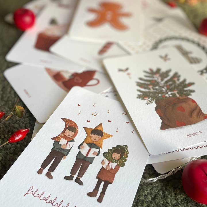 Papier Poetic - Wholesale Postcard - Postcard / Card "Children's Choir"1