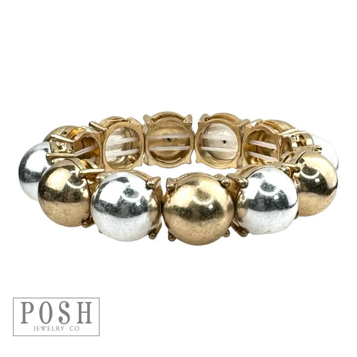 Pink Panache Brands - Wholesale Beaded Bracelet - Matte bead bracelet