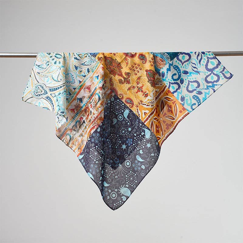 Marayn - Vendita all'ingrosso Sciarpa - Donna - Sciarpa in Misto Seta Leggera Primavera Estate Versatile79