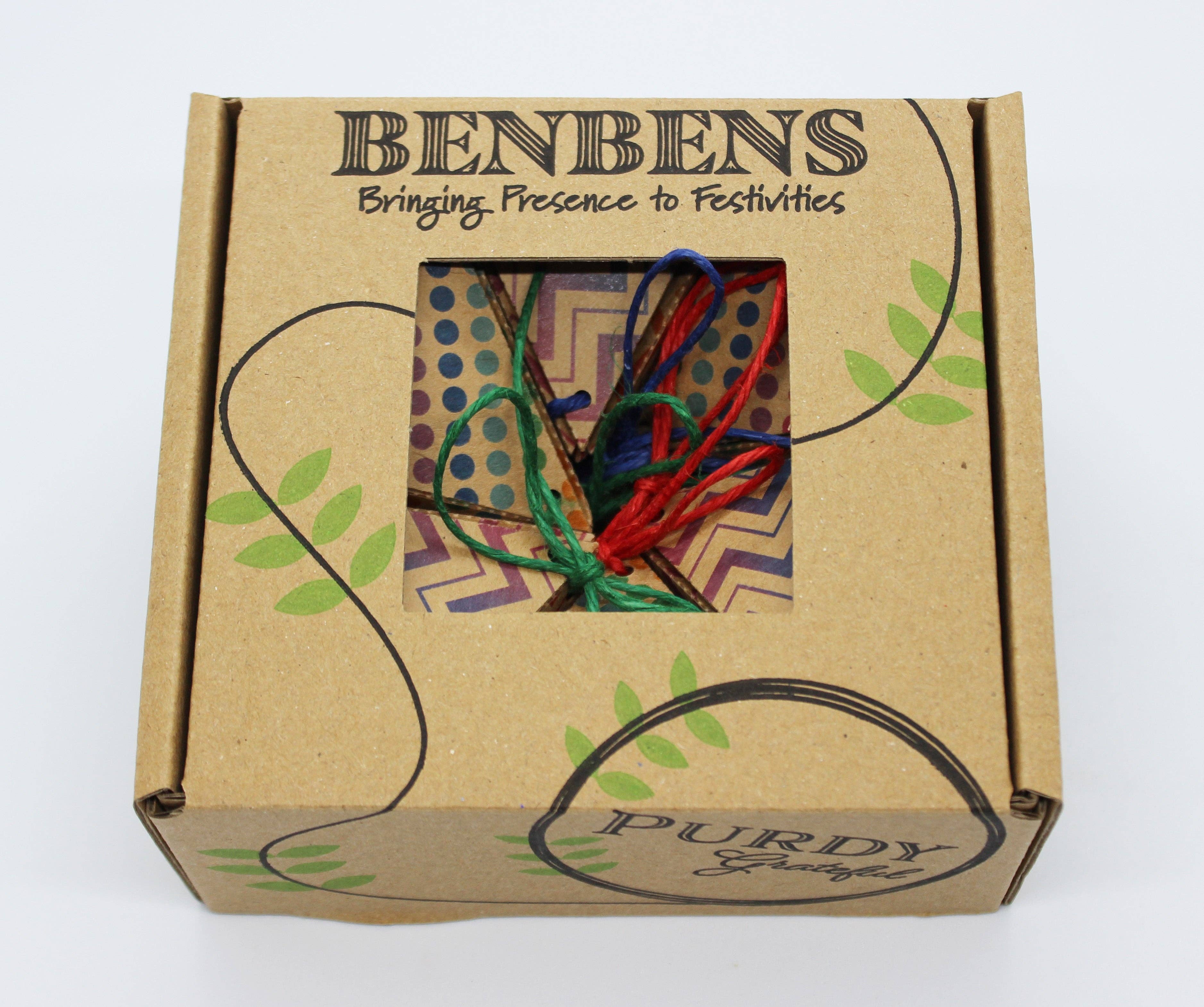 PurdyGrateful - Wholesale Party gift - Kids Rainbow BenBens - Box of 6