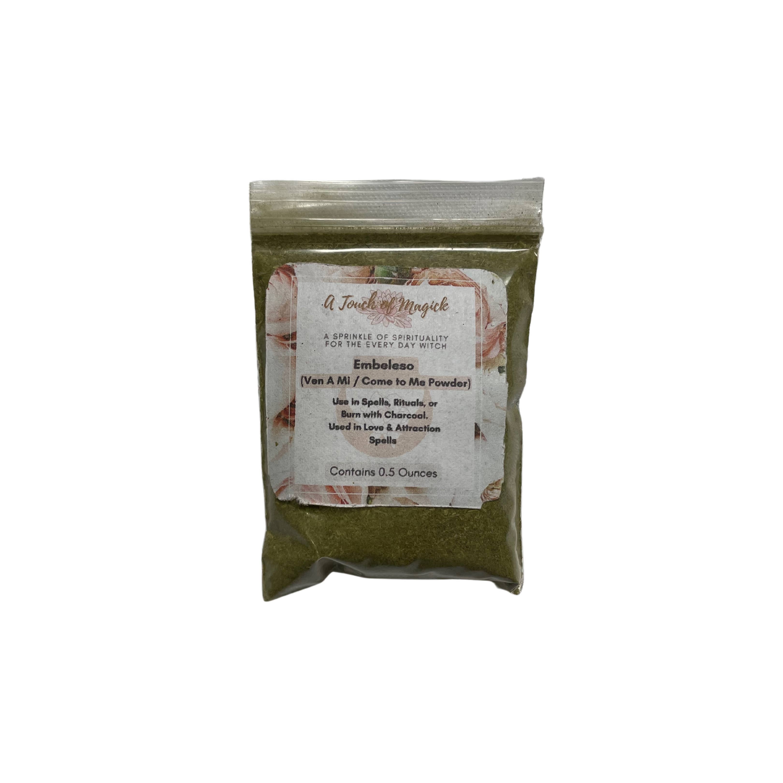 Touch of Magick - Wholesale Herbs - Spiritual Herb Powders | Botanica | - 0.25 or 0.5 Oz