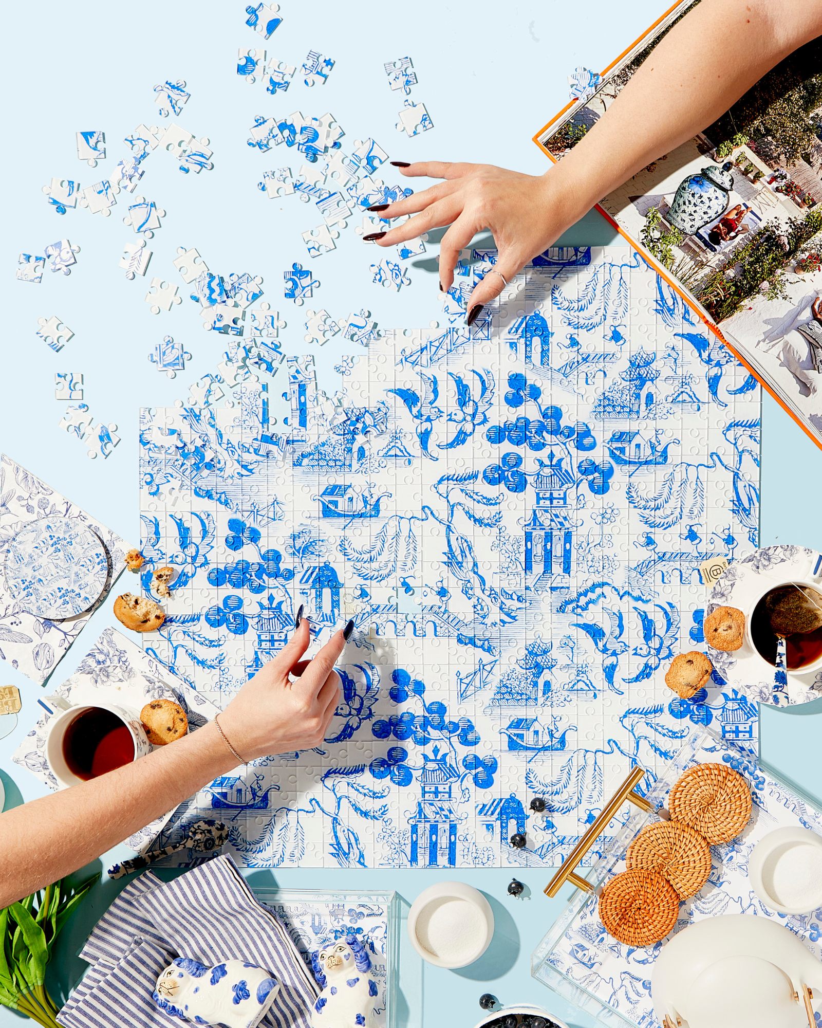 Tart By Taylor - Wholesale Puzzle - Adult - Chinoiserie Acrylic Puzzle1