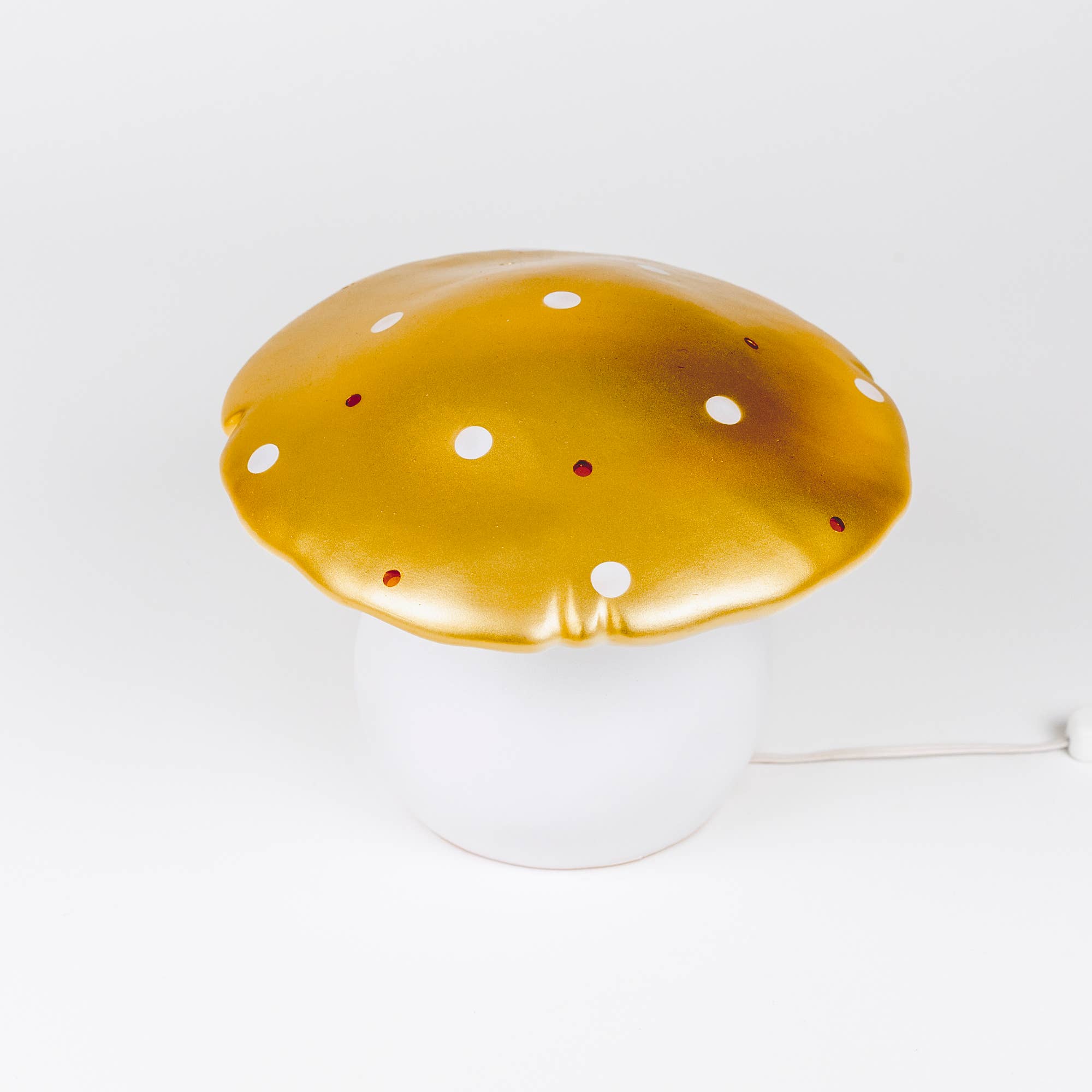 Egmont - Vente Lampes figurine - Champignon moyen or avec prise5