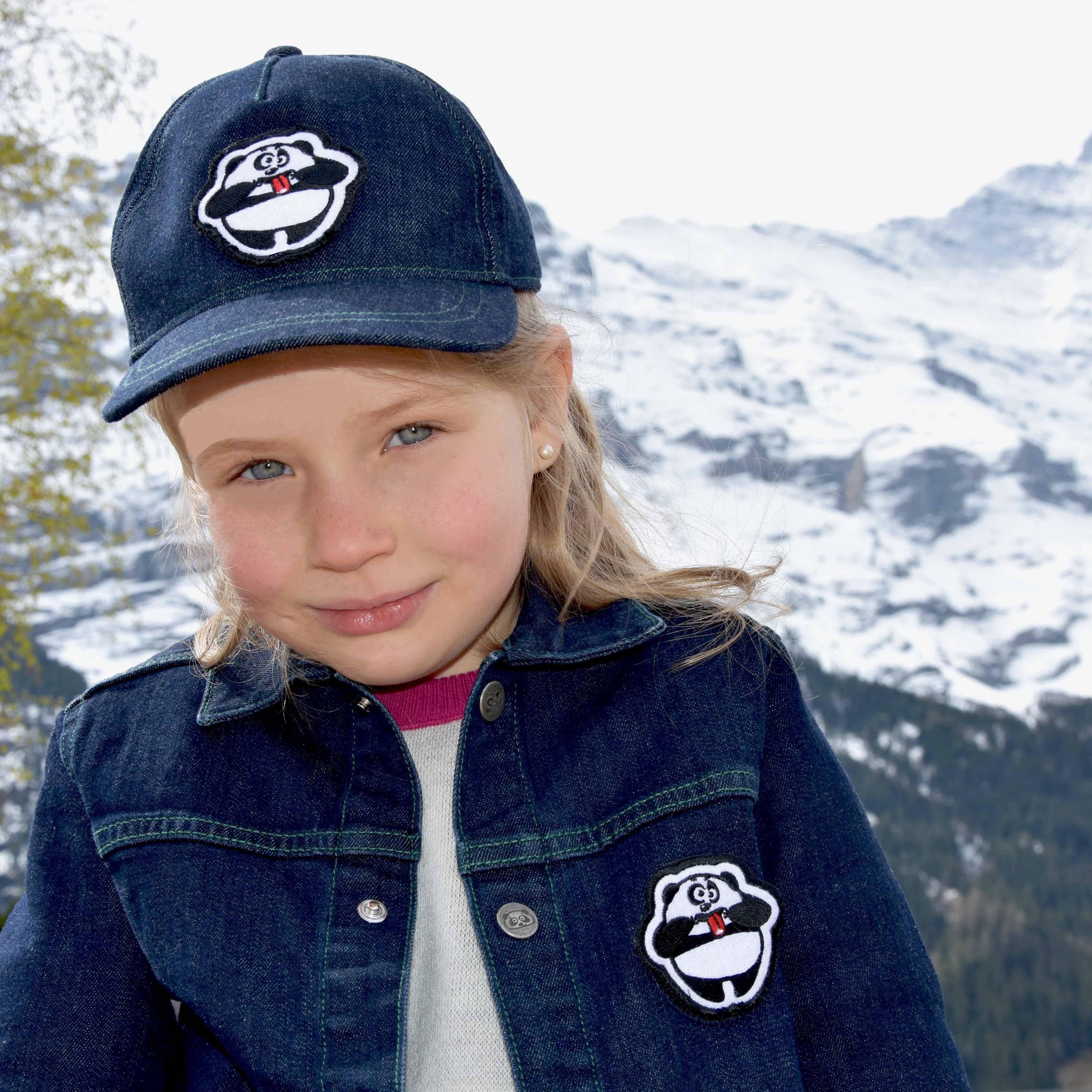 Pamboo - Wholesale Denim Jacket - Kids - Children's denim jacket with 5 emojis5