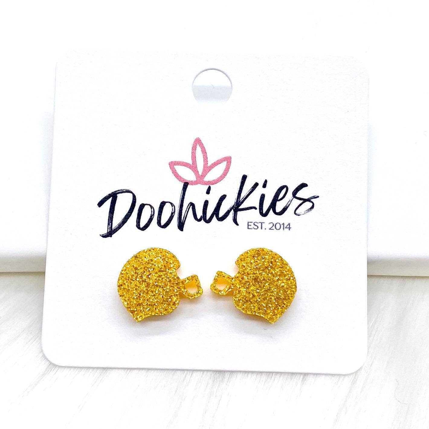 Doohickies – Großhandel Ohrstecker – Helmstecker aus Acryl — Sportohrringe4