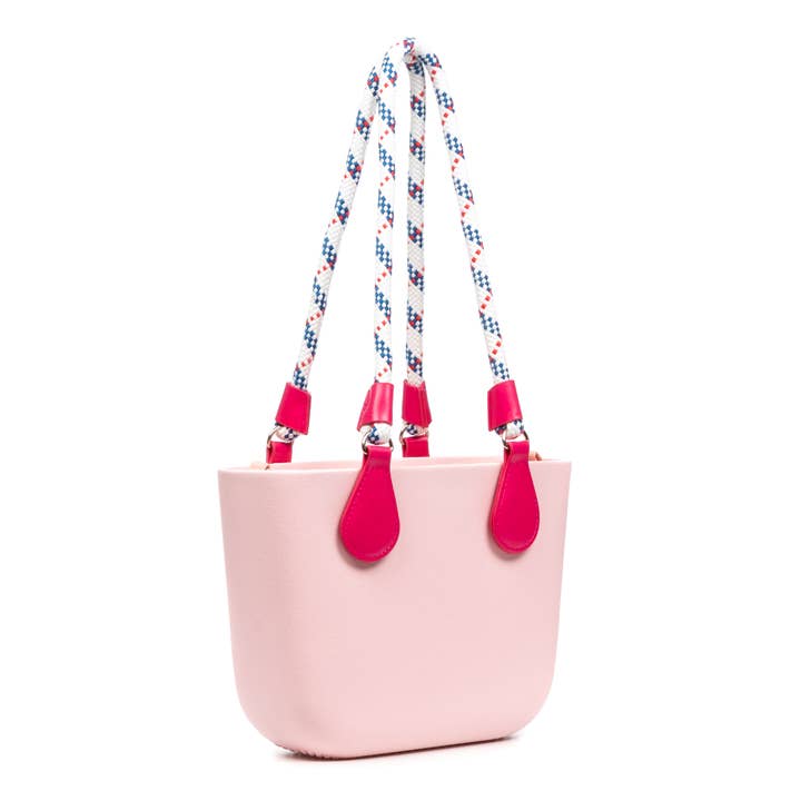 light pink Villaspeciosa EVA rubber shoulder bag for wholesale on Faire1