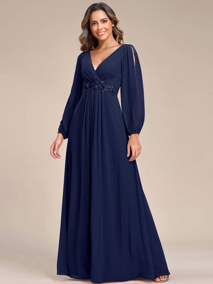 Ever-Pretty - Wholesale Gown – Women's - 2 Style Elegant Chiffon Bridesmaid Dress97