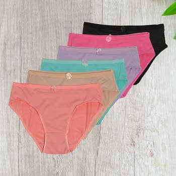 Wholesale Stock Women′ S Basic Cotton Briefs Lady's Underwear Lady