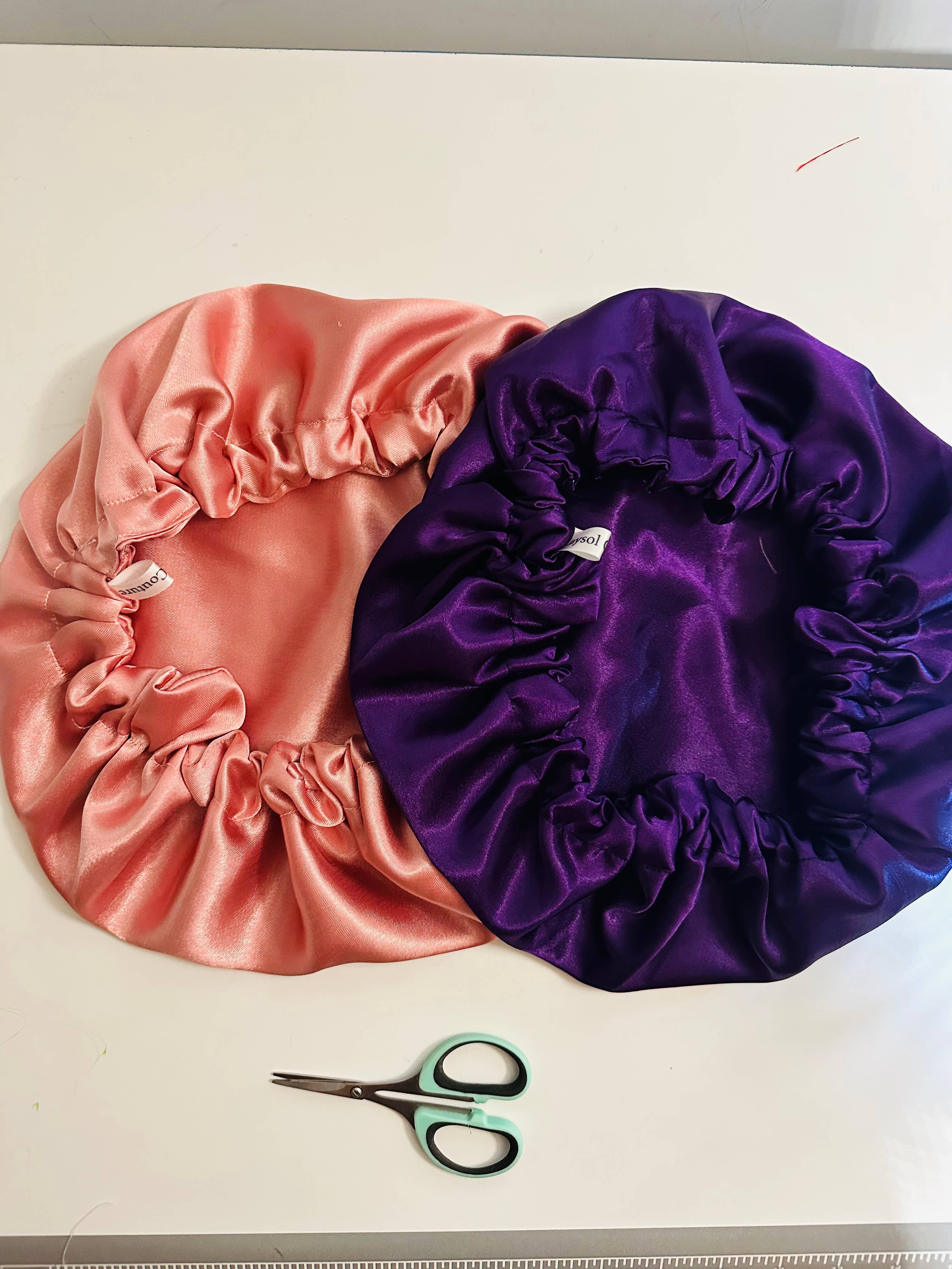 KaysolCouture® - Venta al por mayor Gorro para dormir - Mujer - Gorro de satén nocturno para el cuidado del cabello - hecho a mano1