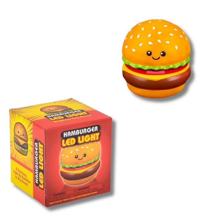 Burger Led Light Lamp For Holiday Décor for wholesale by La Bella Monte