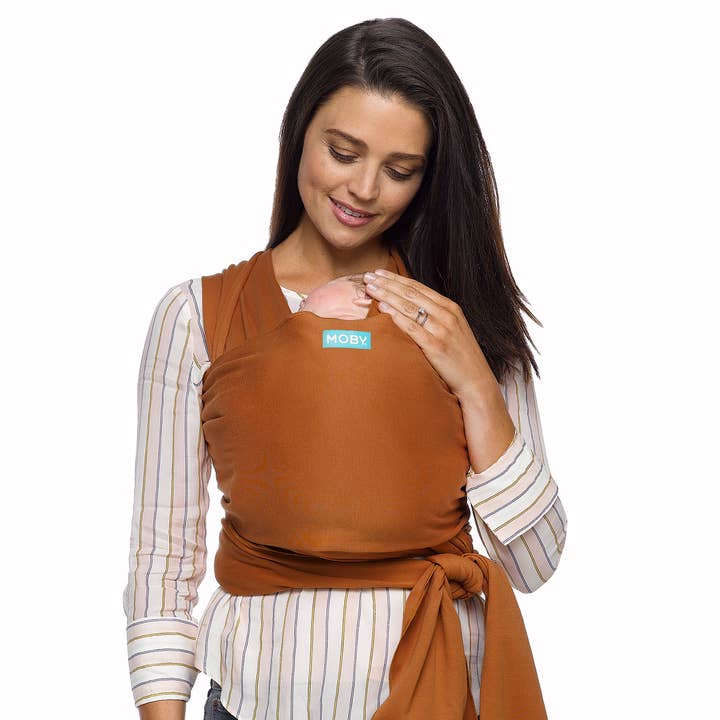 Moby - Wholesale Baby Wrap/Sling - MOBY Wrap Evolution by Petunia Pickle Bottom - Caramel1
