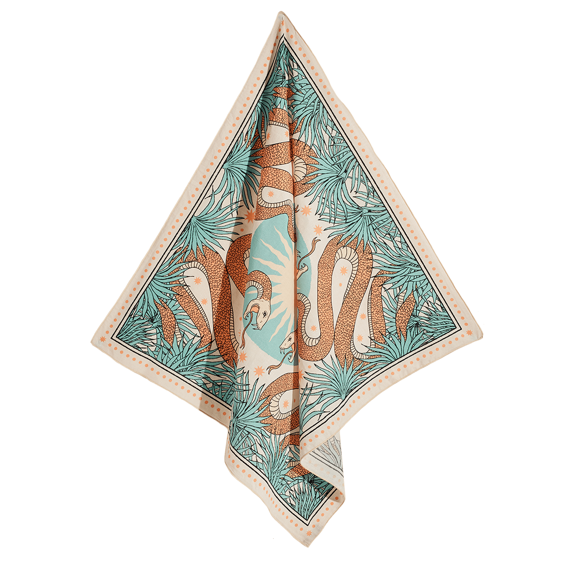 cai & jo – wholesale Bandana – Women's – The Serpent Bandana1