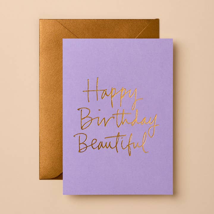 Boutique Birthday Card | Signature Collection for wholesale by Gabrielle & Celine Greeting Cards Australia