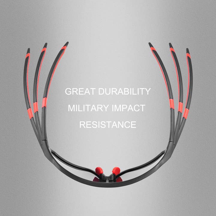 SPARE-SPECS, LLC - Wholesale Sunglasses - Unisex - ROCKBROS Polarized Full Lens Sunglasses Cycling Bicycle Glasses Outdoor Sports Eyewear UV40019