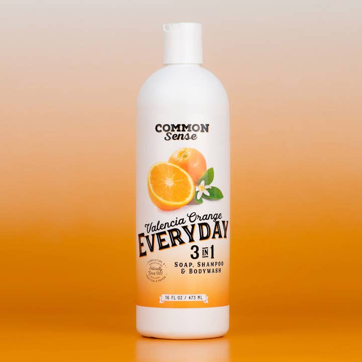 Everyday 3 in 1 - Valencia Orange for wholesale by Common Sense Soap