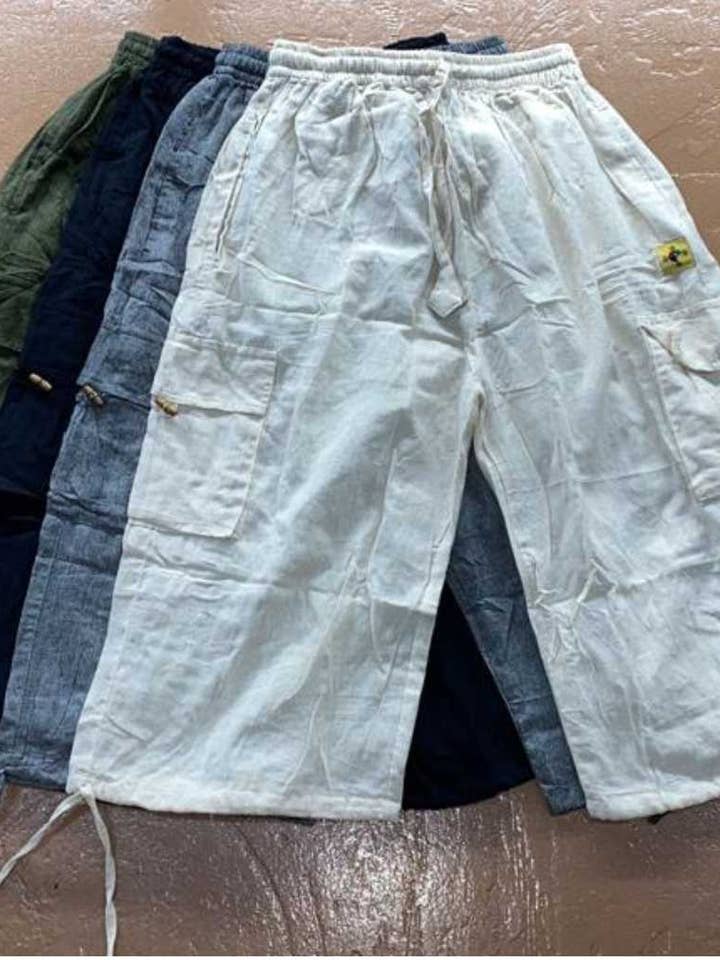 Cargo 3/4 Pants – Prepack of 4 Colors – Solid for wholesale by Katmandu Trading Co.